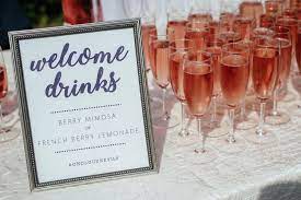 We also looked at hosting. Delicious Wedding Welcome Drinks Welcome Drink Drinks Alcoholic Drinks