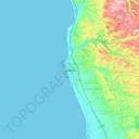 Tartus topographic map, elevation, terrain