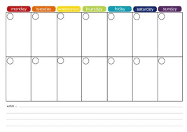 Printable 2 Week Calendar Printable 2 Week Calendar Two Week Calendar Template Free Printable Calend Meal Planner Template Free Printable Menu Printable Menu