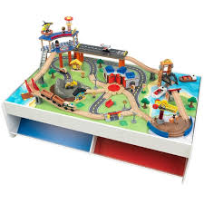 Buy products such as kidkraft paw patrol adventure bay play table at walmart and save. Kidkraft 79 Piece Wooden Plastic Railway Express Train Table Set 18012