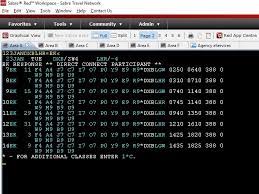 Sabre How To Check Flight Availability In Sabre System