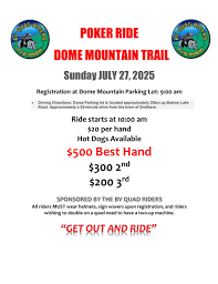 Quad 5 Poker Schedule for May 2024