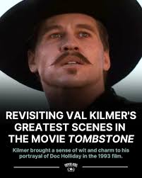 In honor of the late Val Kilmer, look back at some of his best moments in  the movie "Tombstone." We can't imagine anyone else as Doc 🤠 ❤️ >>  https://go.countryrebel.com/ValDocScenes #Tombstone #DocHolliday #