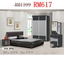 4.set perabot taman dan luar rumah. Set Bilik Tidur Murah Penang Desainrumahid Com
