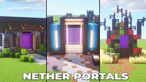 We did not find results for: 5 Awesome Nether Portal Designs For Minecraft 1 16 How To Build Youtube