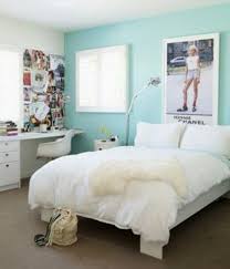 Quarto Tumblr Feminino Lindo Com Tom De Verde Agua Na Parede Inspiracao Do Quarto Pintura Quarto Menina Designs De Quarto