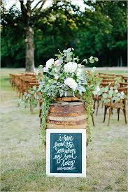 White And Purple Glam Farm Wedding Barrel Wedding Decor Backyard Wedding Decorations Wine Barrel Wedding