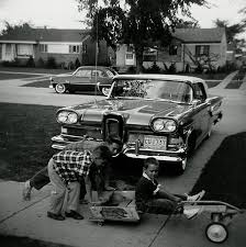 Image result for Black 1958 Edsel