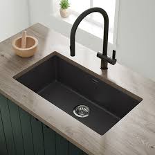 Explore 47 listings for ceramic kitchen sink sale at best prices. Vellamo Terra Extra Large 1 Bowl Granite Composite Undermount Kitchen Sink Waste Kit 774 X 434mm Tap Warehouse