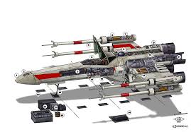 Modelled and rendered in modo 801. Pin On X Wing