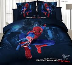 Spider sense spiderman twin/full comforter spider sense spiderman twin/full comforter bring your child's favorite comic book hero to life with this great comforter that fits both twin and full size beds. Free Shipping 100 Pure Cotton 3d Spider Man Bedding Sets Full Queen 4pcs Reactive Printed Spiderman Queen Bedding Bedding Leopard Bedding Purplebedding White Aliexpress