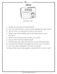 20 Questions Speaking Challenge The News English Unite This Or That Questions English Teaching Resources English Teaching Materials