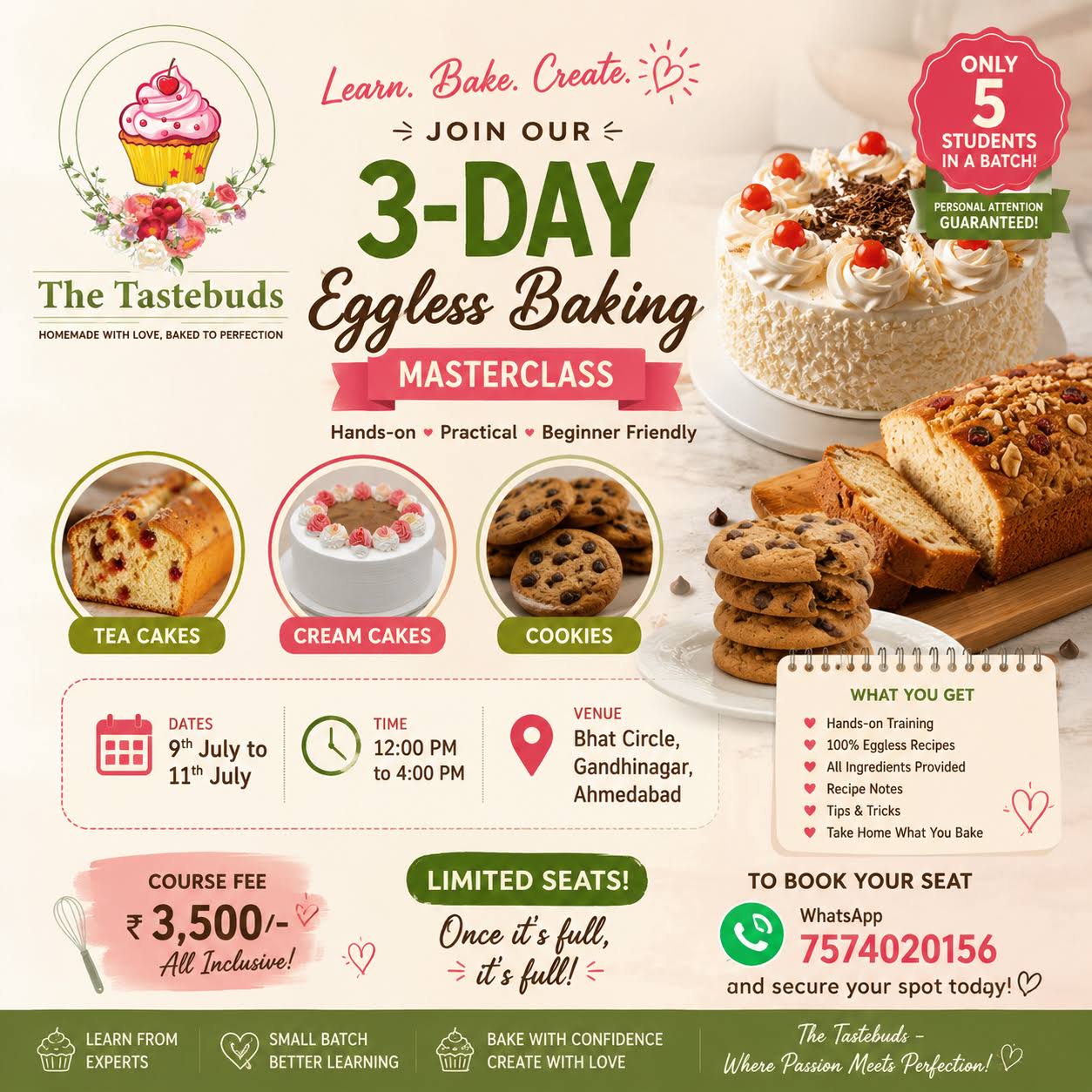 Eggless Baking Masterclass