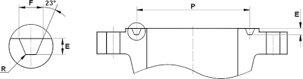 Dimensions Of Ring Joint Facings Asme B16 5 Pressure