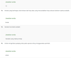 We did not find results for: Soal Uts Logika Algoritma Semester 1