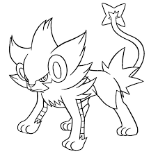 Pokemon Luxray Coloring Pages Pokemon Coloring Pages Pokemon Coloring Coloring Pages