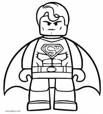 I made the coloring page of superman to share with you! Get This Free Superman Coloring Pages To Print 94075