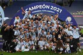 With 14 titles in her history, the albiceleste always makes her fans vibrate, as she is always a candidate to win the continental tournament. Argentina Defeats Brazil 1 0 To Win Copa America Daily Sabah