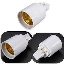 G24 To E27 Led Light Lamp Bulb Holder Adapter Socket Converter Lamp Light Bulb Adapter Lamp Bulb