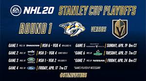 Olive is thrilled to sponsor the official 2021 stanley cup playoffs bracket challenge in the u.s., said paul sherman, olive cmo. Preds Golden Knights Tied In Round One Of Virtual Playoff Simulation