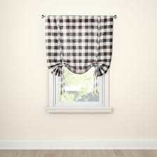 Seven clever ways stylecoalition bloggers use target's new products in their own homes. 42 X63 Curtain Panel Tie Up Shade Check Gray Threshold Target Inventory Checker Brickseek