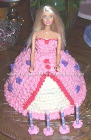 This design is simple but creating all the petals are tedious. Coolest Barbie Cake Pictures On The Web S Largest Homemade Birthday Cake Gallery