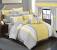Bright Yellow Yellow Bed Set