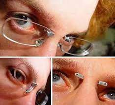 Tired Of Eyeglasses Constantly Sliding Off The Bridge Of Your Nose Crazy Piercings Nose Bridge Piercing Body Piercings