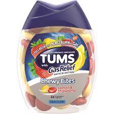 Tums Chewy Bites Antacid With Gas Relief Melon Berry Hard Shell Chews For Heartburn Gas Relief 54 Antacid Chews Digestive Health Meijer Grocery Pharmacy Home More
