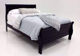 This ready to assemble bed is made to accommodate a full size mattress. Louis Philippe Full Size Bed Black Home Furniture Plus Bedding