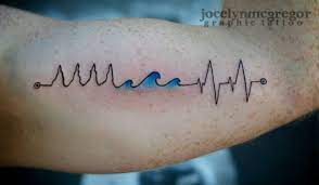 Check spelling or type a new query. Dangerous Irregular Heartbeat Healed By The Calming Waves Of The Ocean Medical Meditative Meaningful Heartbeat Tattoo Medical Tattoo Tattoos And Piercings