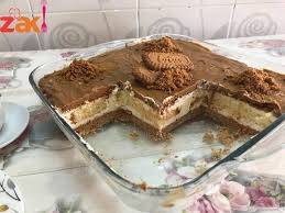 طريقة طبقات حلى اللوتس زاكي Cake Recipes Sweets Recipes Food