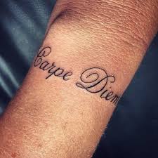 Some ideas on what kind of words you can get as a tattoo. 125 Carpe Diem Tattoo Ideas To Help You Seize The Day Wild Tattoo Art