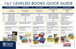 74 Valid Fountas And Pinnell Reading Level Chart By Month