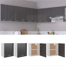 We did not find results for: Kitchen Cabinets 2 Pcs High Gloss Grey 50x31x60 Cm Chipboard
