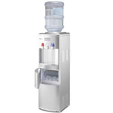 Maybe you would like to learn more about one of these? Buy Costway 2 In 1 Water Cooler Dispenser With Built In Ice Maker Freestanding Hot Cold Top Loading Water Dispenser 27lbs 24h Ice Maker Machine With Child Safety Lock Sliver Online In Indonesia B07fnk4cbs