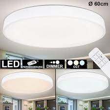 Led ceiling light dimmable, oeegoo 24w 2400lm led ceiling lamp with remote ip54. Led Ceiling Light Remote Control Dimmable Cct D 60 Cm Wiss Meinelampe