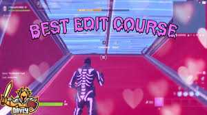 It's entirely up to you to make yourself do the drills properly and get the best practice possible. Best Edit Course Map In Fortnite Youtube