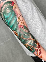 Getting puerto rican tattoos is one method of sharing your pride with the rest of the world and is usually worn in memory of some puerto rican. Puerto Rican Parrots By Gian Karle At Seven Horses Tattoo In Concord Nh Tattoos
