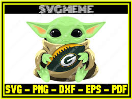 Download Baby Yoda Green Bay Packer Nfl Svg Png Dxf Eps Pdf Clipart For Cricut Baby Yoda Green Bay Packer Nfl Svg Digital Art Files For Cricut Svg Meme