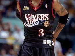 Philadelphia 76ers #3 allen iverson jersey black city edition details. Sixers Unveil New City Jerseys Liberty Ballers