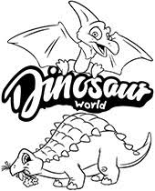 Pokoloruj własny świat jurassic world. Dinozaury Kolorowanki Do Wydruku Dla Dzieci Z Dinozaurami