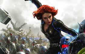 Fictional characters with red hair. Wallpaper Scarlett Johansson Battlefield Girl Fantasy Red Hair Woman War Marvel Redhead Battle Robots Film Black Widow Superheroes Natasha Romanoff The Avengers Images For Desktop Section Filmy Download