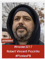 Robert Vincent Piccirillo aka Bobby Pickles #PicklesPB ARRESTED