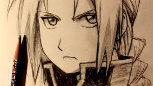 His mouth is in typical ed elric fashion and all except for the shoulders. Asmr Pencil Drawing 58 Edward Request Youtube