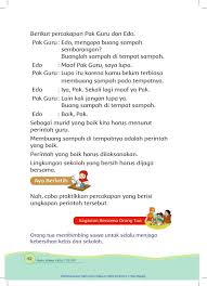 Petunjuk mengepel lantai kelas 1 sd. Tematik Buku Siswa Kelas 1 Tema 6 Pages 101 150 Flip Pdf Download Fliphtml5