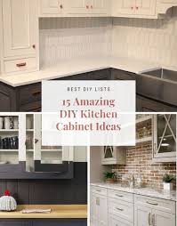 Kitchen Cabinet Ideas Best Diy Lists In 2020 Diy Kitchen Cabinets Kitchen Cabinets Best Kitchen Cabinets