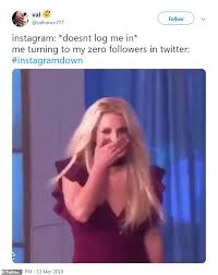 Influencer marketing hub » influencer marketing » 10 of the best instagram meme. Celebrities Politicians Joke About Facebook And Instagram Outage With Hilarious Memes Daily Mail Online