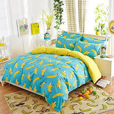 lovolife banana duvet cover set bedding set twin bed linens luxury bedding sets cheap bedding sets