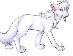 92+ anime wolves wallpapers on wallpapersafari. Anime Female Cute White Wolf Novocom Top